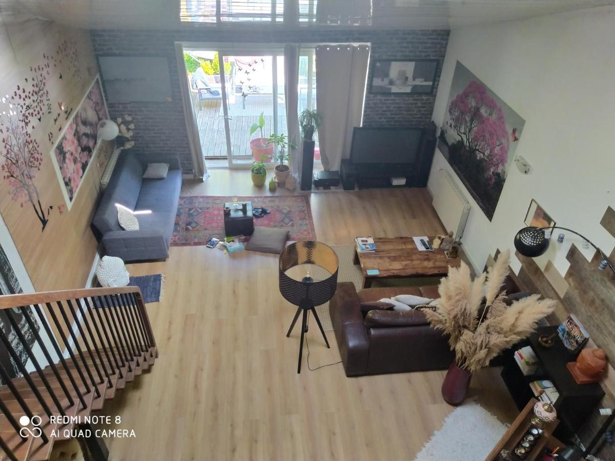 Loft Apartment Chaligny Bagian luar foto